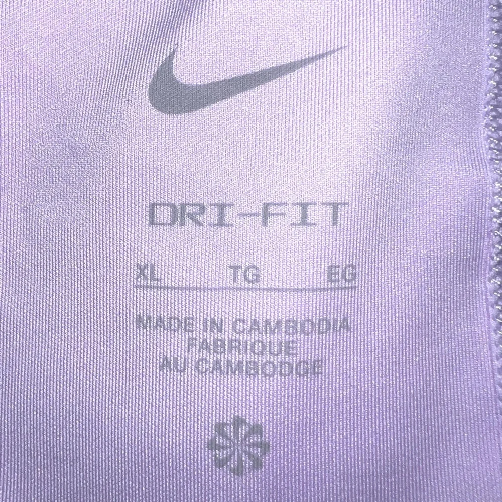 Nike DRI-FIT size XL lavender Victory Flounce Tennis Skort skirt shorts lining